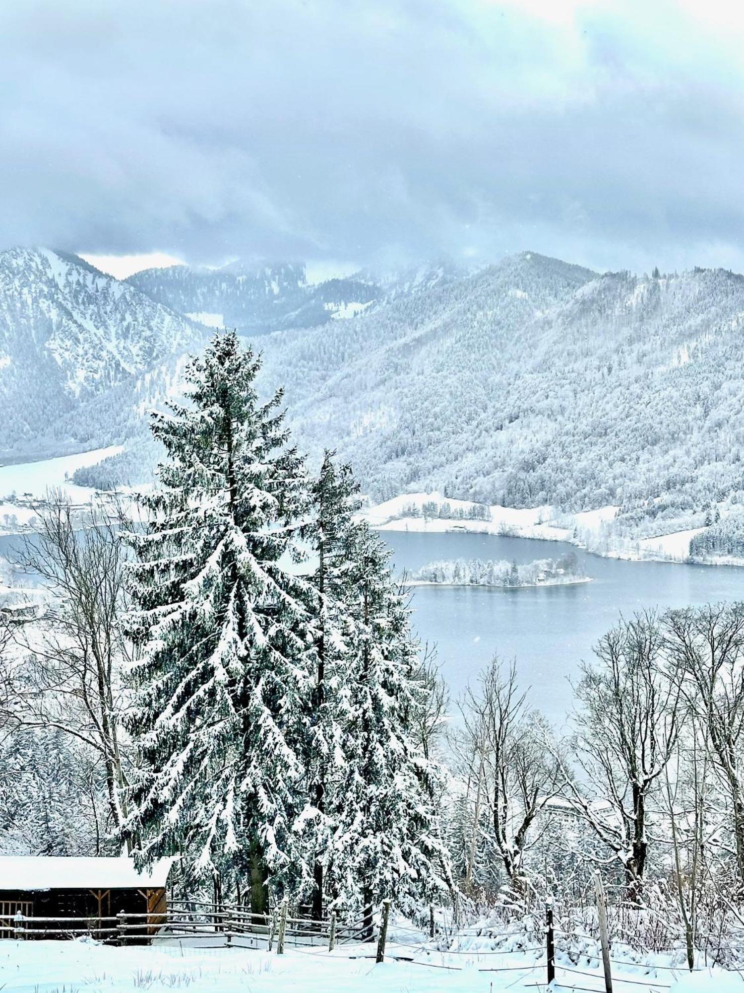 Alpenoase Schliersee - Grosse Suite Mit Sauna Oder Gemuetliche Studio Appartements Exterior photo